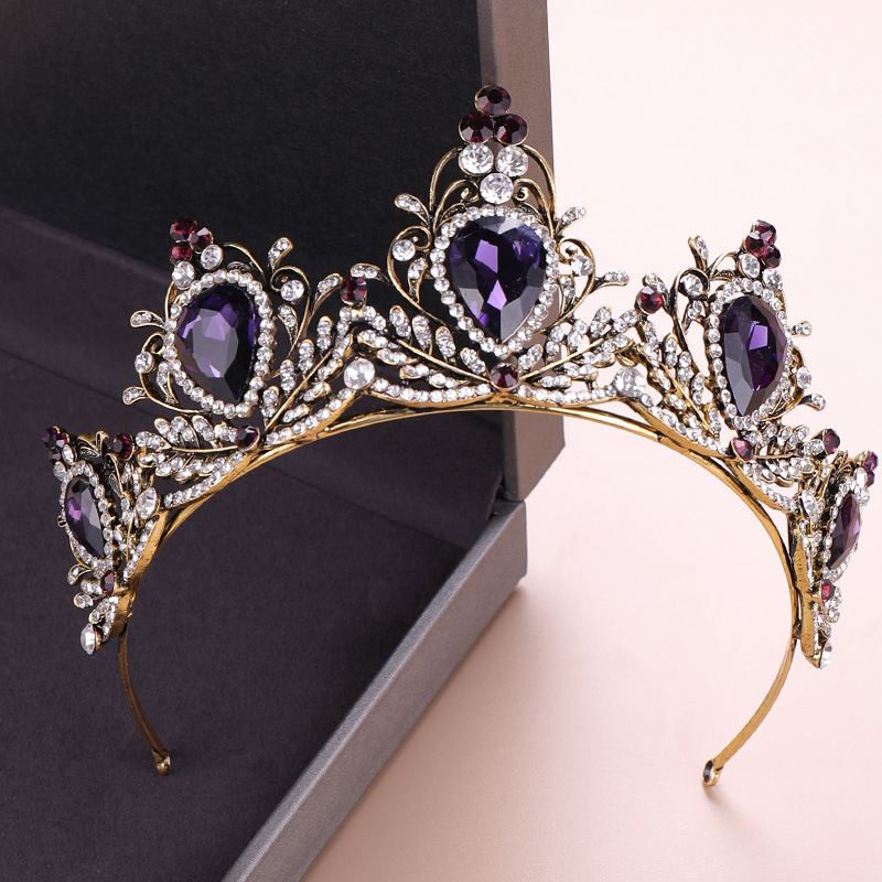 Women'S Accessories Jewelry - Elegant Crown Headpiece Baroque Vintage Tiara
