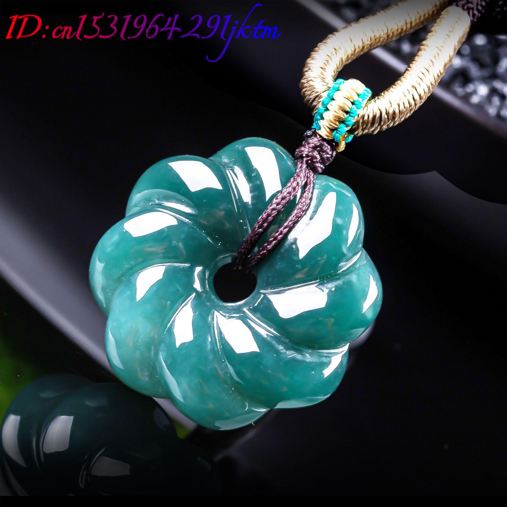 Natural Burmese Jadeite Flower - Women'S Accessories Jewelry 评论和价格