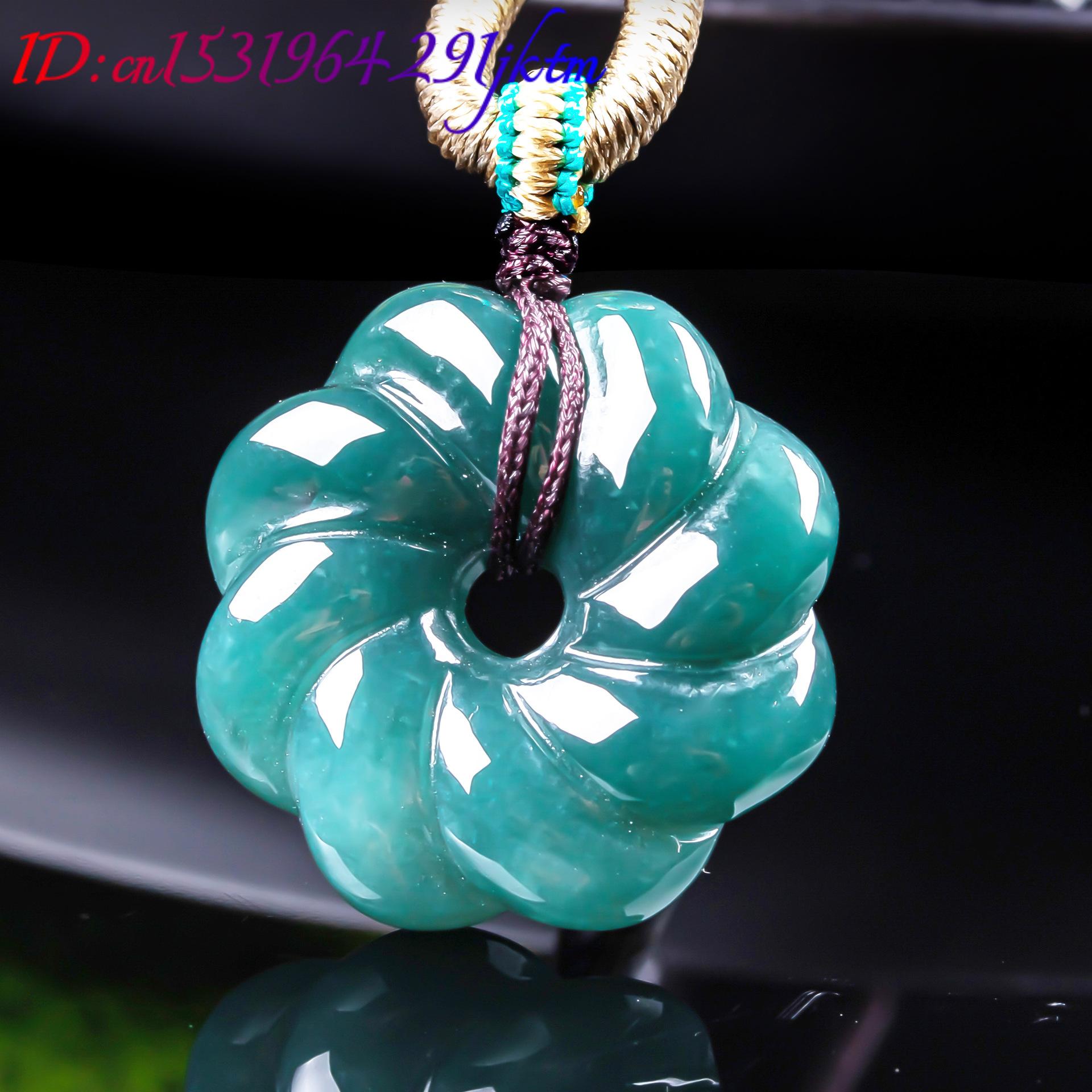 Natural Burmese Jadeite Flower - Women'S Accessories Jewelry 评论和价格
