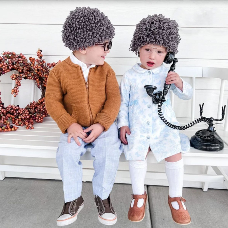Cute Kids Boy Girl Old Lady Wo - Women Accessories Wholesale 评论和价格