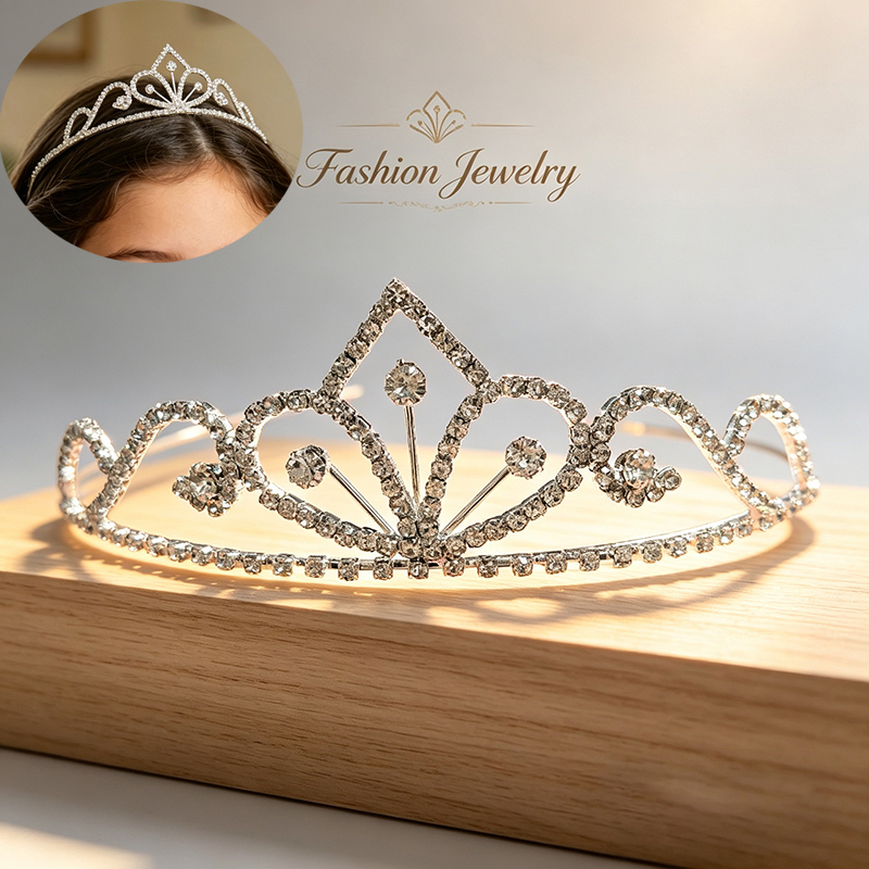 Silver Color Rhinestone Bridal - Women Accessories Wholesale 评论和价格