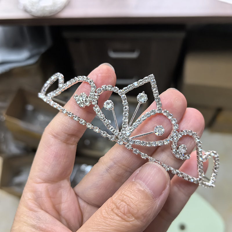 Silver Color Rhinestone Bridal - Women Accessories Wholesale 评论和价格