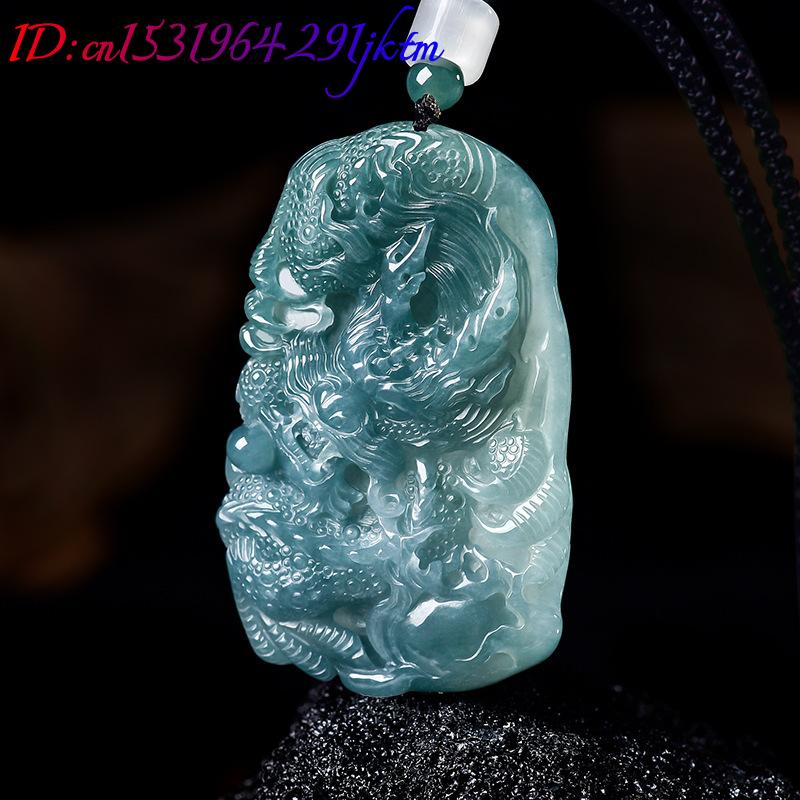 Natural Burmese Jadeite Dragon - Women'S Accessories Jewelry 评论和价格
