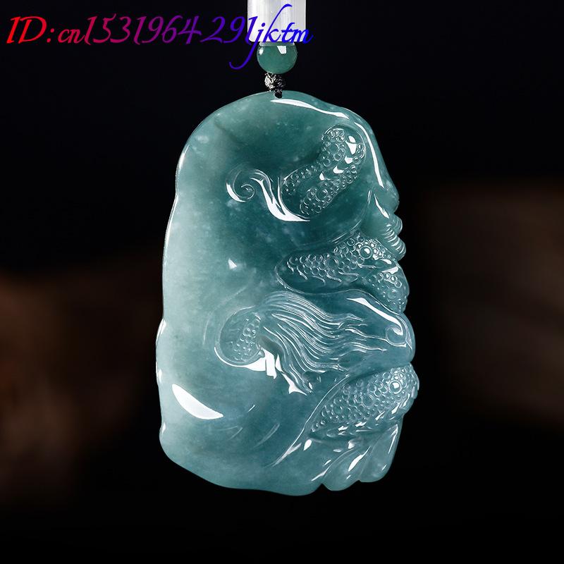 Natural Burmese Jadeite Dragon - Women'S Accessories Jewelry 评论和价格