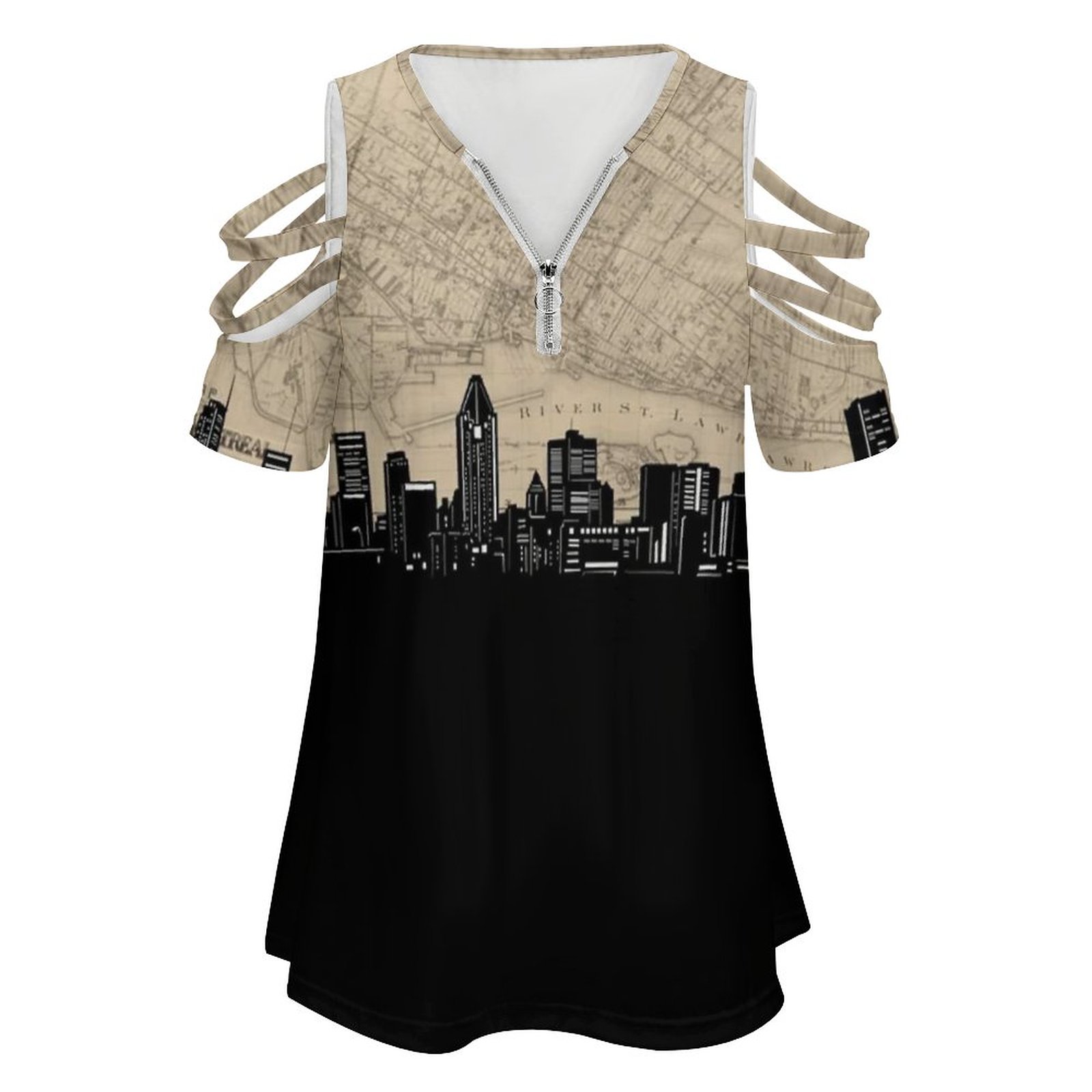 Montreal Skyline Women's T-Shi - Women'S Accessories Canada 评论和价格