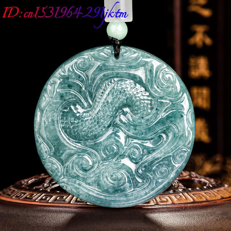 Burmese Jadeite Dragon Pendant - Women'S Accessories Jewelry 评论和价格