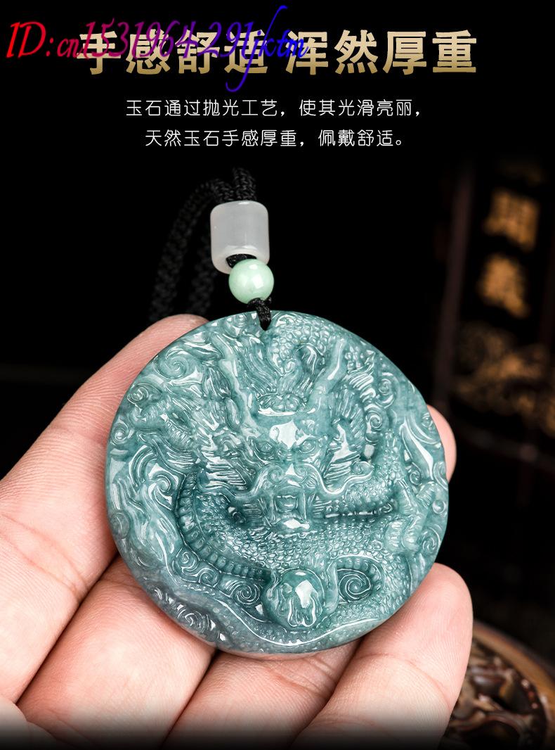 Burmese Jadeite Dragon Pendant - Women'S Accessories Jewelry 评论和价格