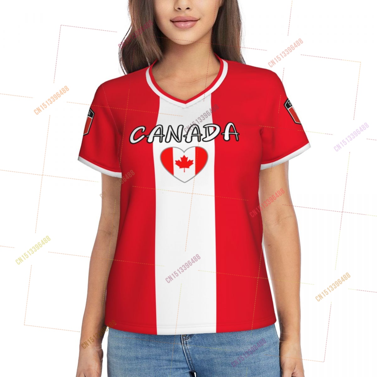 2026 Canada Flag Shirts Women  - Women'S Accessories Canada 评论和价格