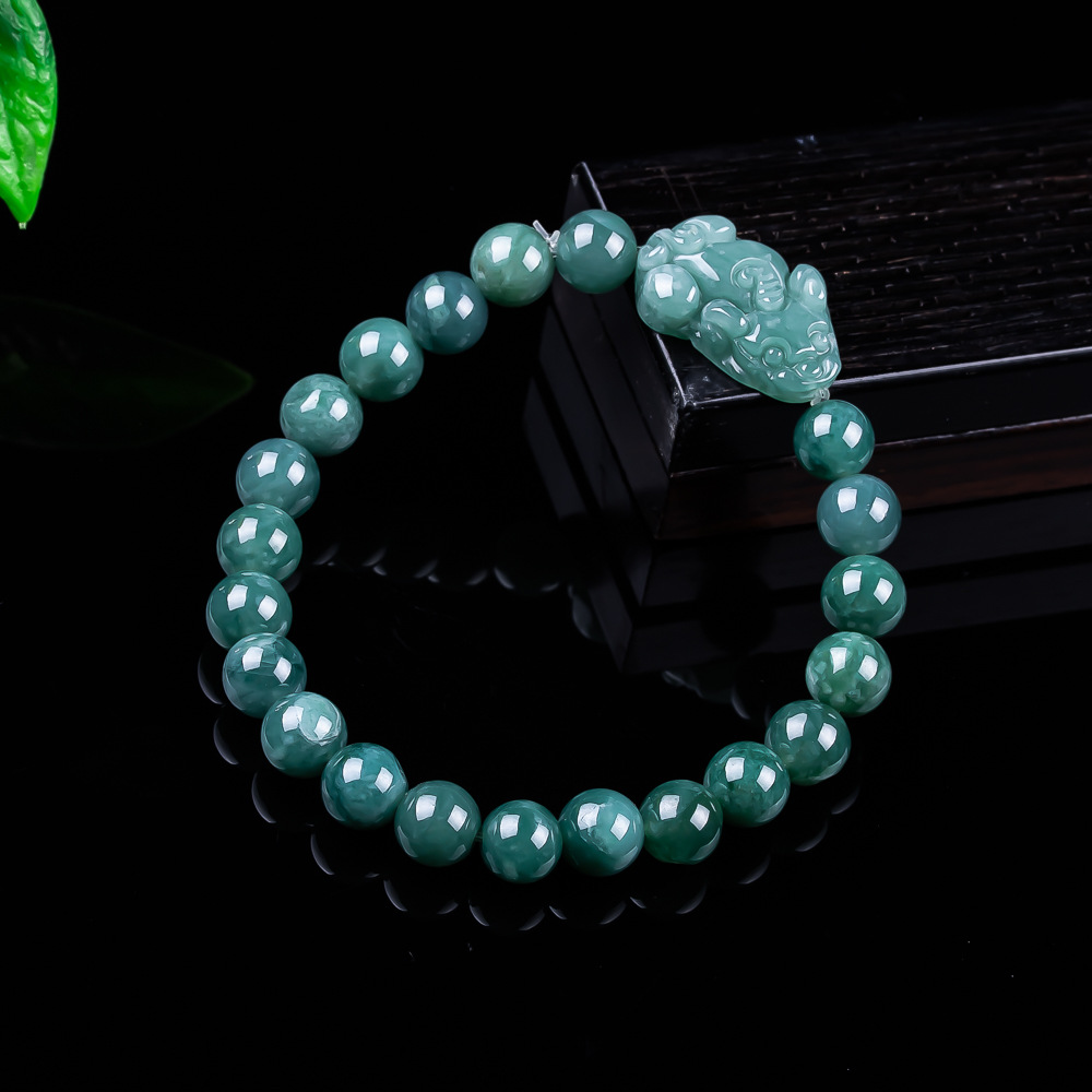 Natural Burmese Jadeite Pixiu  - Women'S Accessories Jewelry 评论和价格