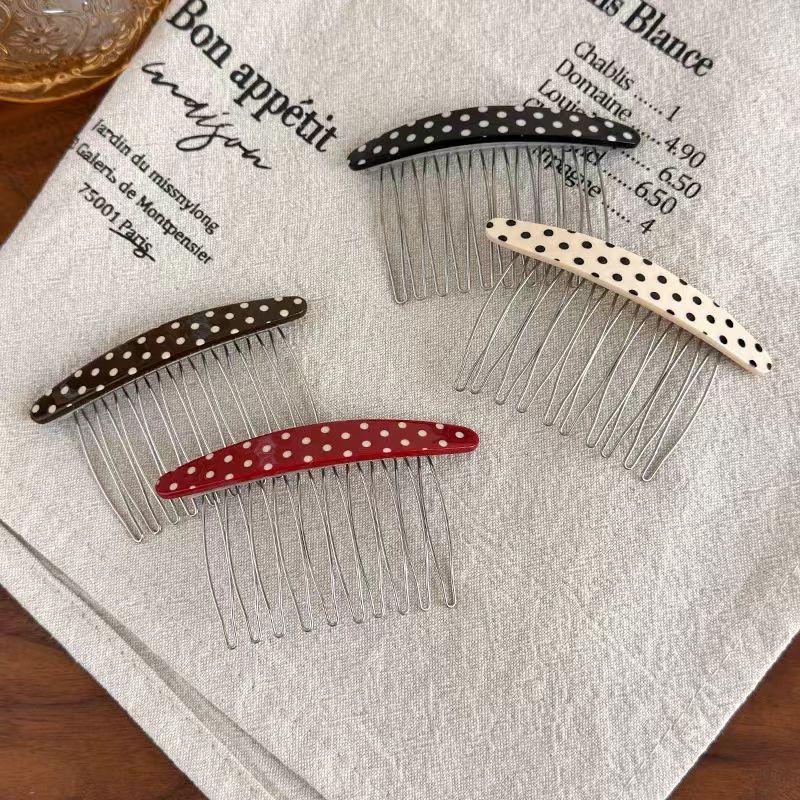 * New Sale Polka Dot Hair Comb - Women Accessories Sale 评论和价格