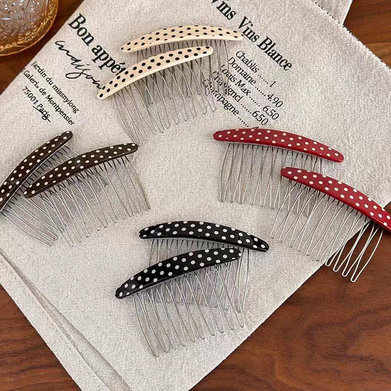 * New Sale Polka Dot Hair Comb - Women Accessories Sale 评论和价格