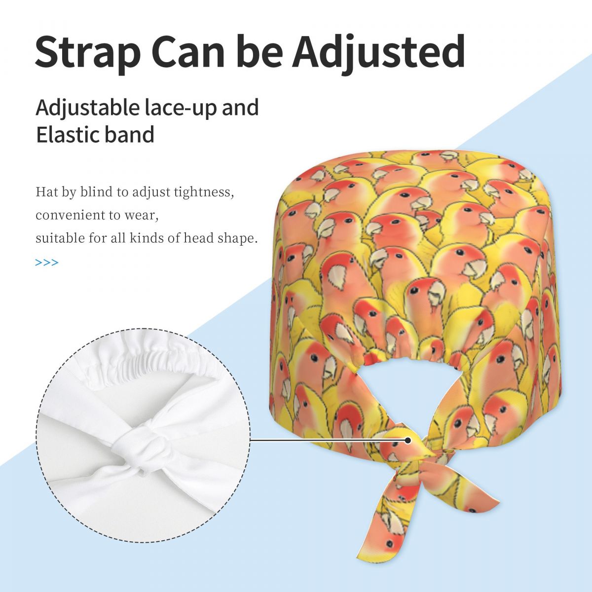 Nurse Hat Lutino Peach Face Lo - Women Accessories Poster 评论和价格