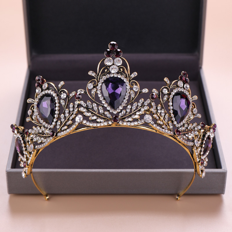 Elegant Crown Headpiece Baroqu - Women'S Accessories Jewelry 评论和价格