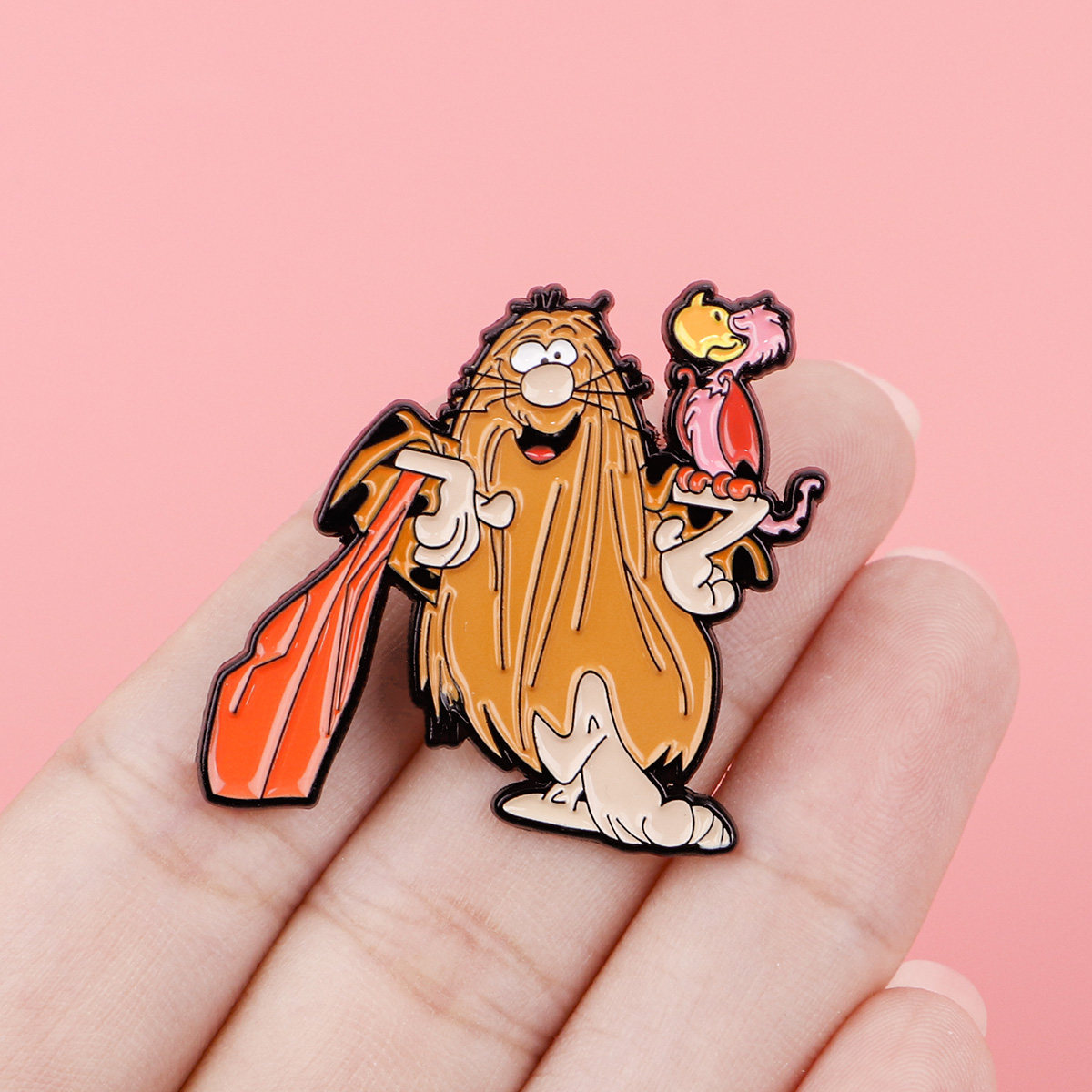 Funny Alien Enamel Pin Cartoon - Women Accessories Picture 评论和价格