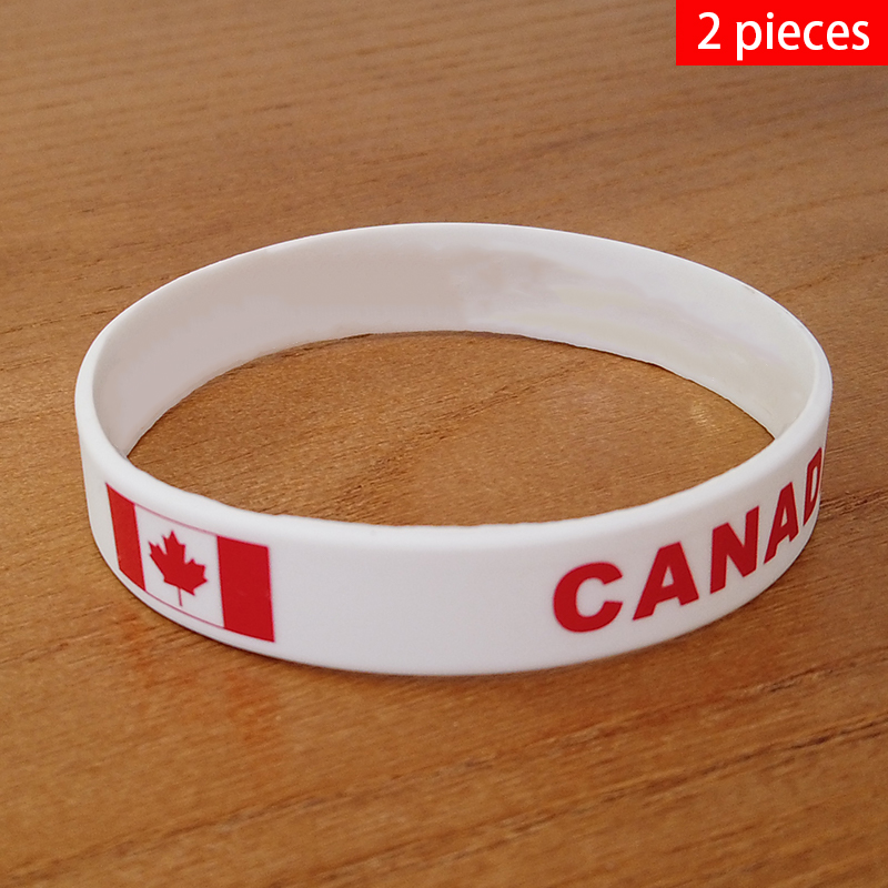 2pcs Canada National Flag Wris - Women'S Accessories Canada 评论和价格