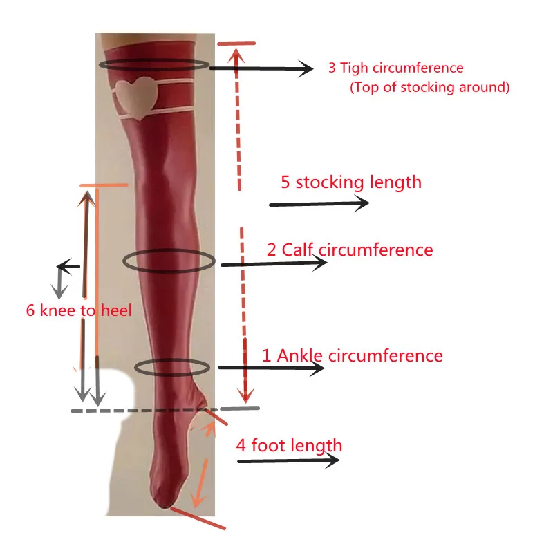 Latex Gummi Rubber Stockings S - Women'S Accessories Canada 评论和价格