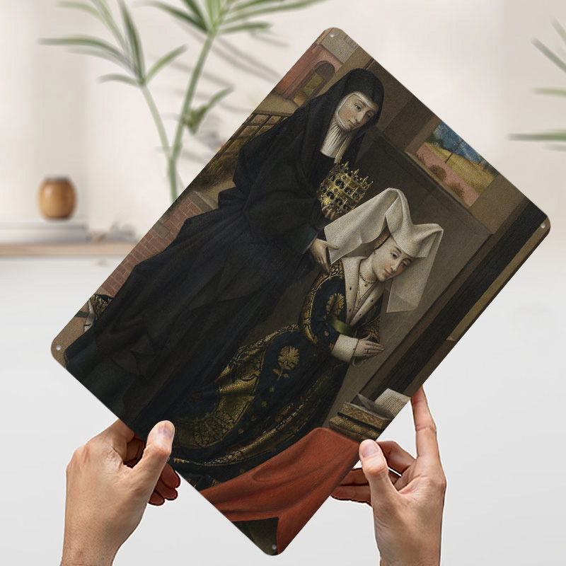 Religious Painting of Two Wome - Women Accessories Poster 评论和价格
