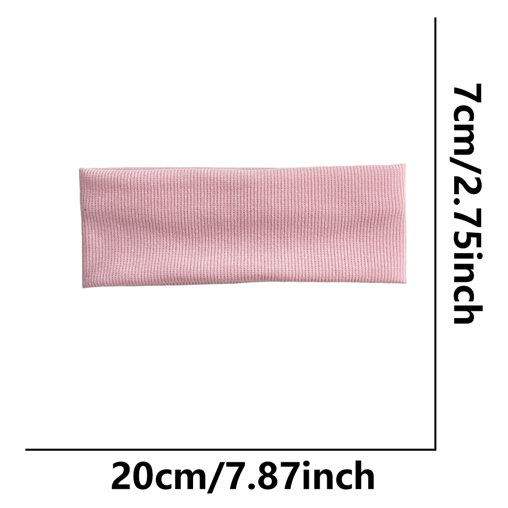 4pcs Wide ribbed elastic headb - Women'S Yoga Accessories 评论和价格