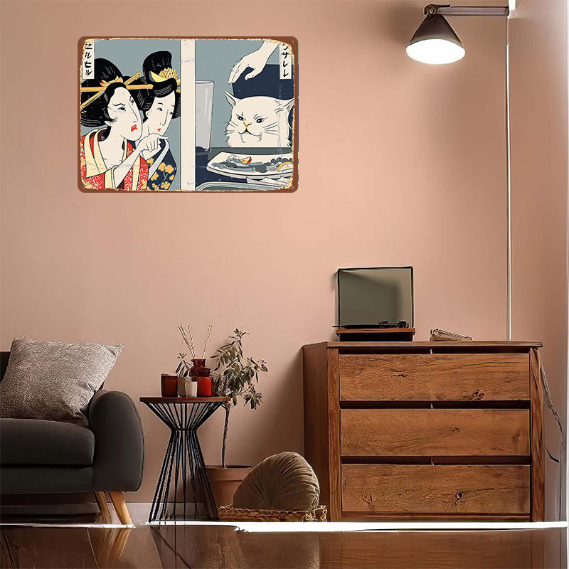 Woman Yelling At a Cat 3D Prin - Women Accessories Poster 评论和价格
