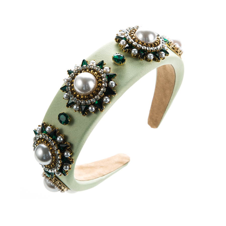 Baroque Rhinestone Headband Ha - Women Accessories Wholesale China 评论和价格