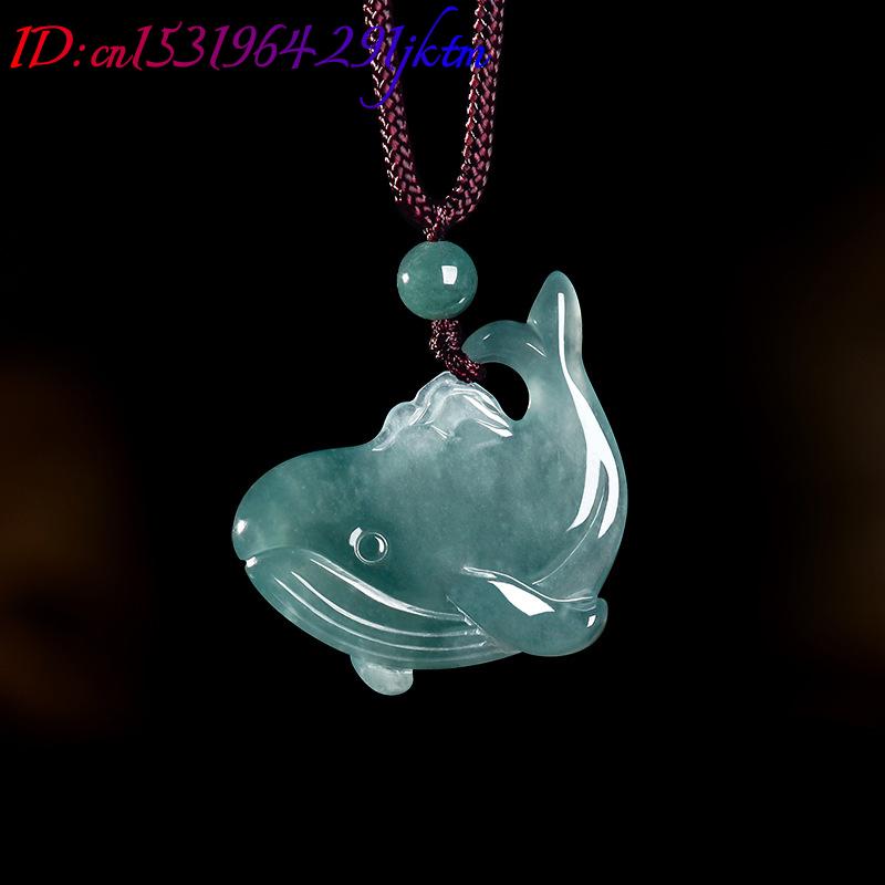 Natural Burmese Jadeite Whale  - Women'S Accessories Jewelry 评论和价格