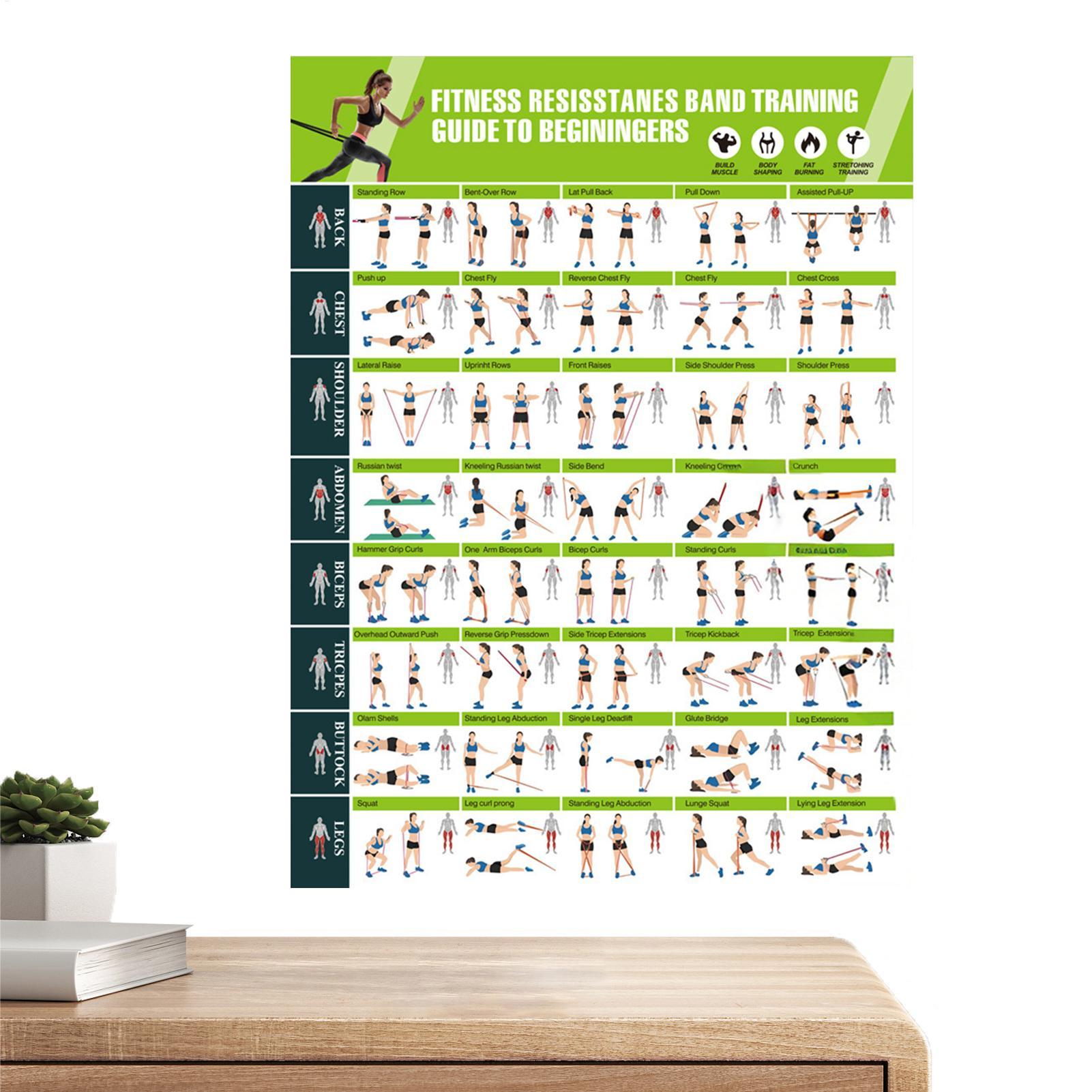 Exercise Posters Resistance Ba - Women Accessories Poster 评论和价格