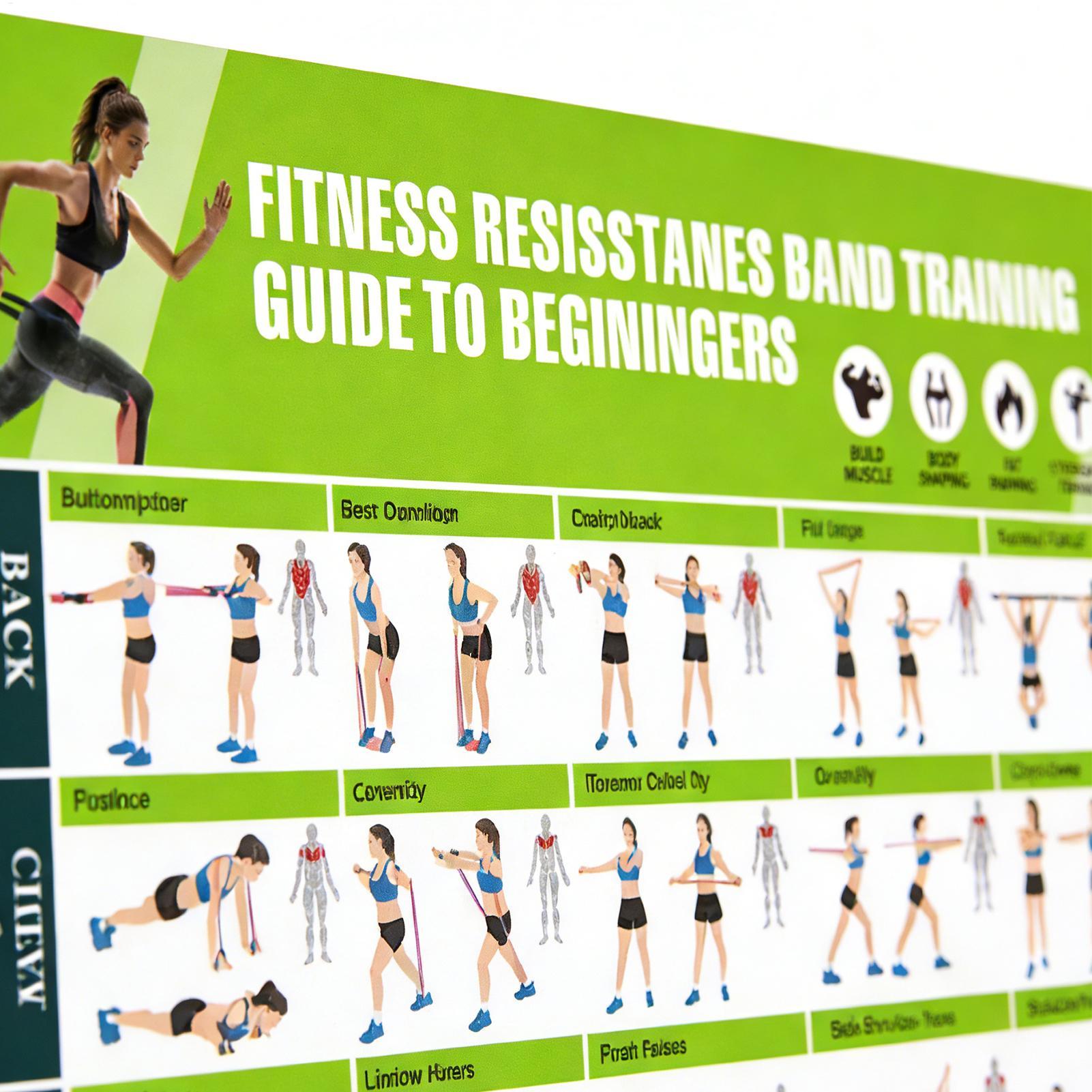 Exercise Posters Resistance Ba - Women Accessories Poster 评论和价格