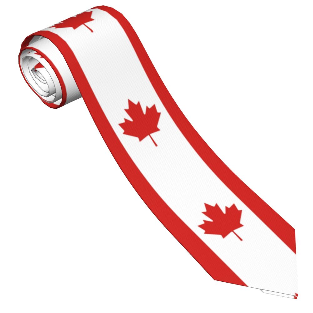 Flag Of Canada Necktie Unisex  - Women'S Accessories Canada 评论和价格