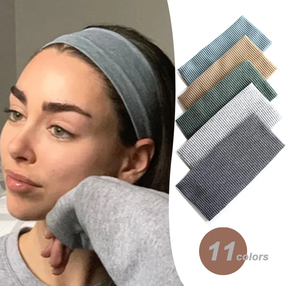 Women Solid Color Headband Yog - Women'S Yoga Accessories 评论和价格