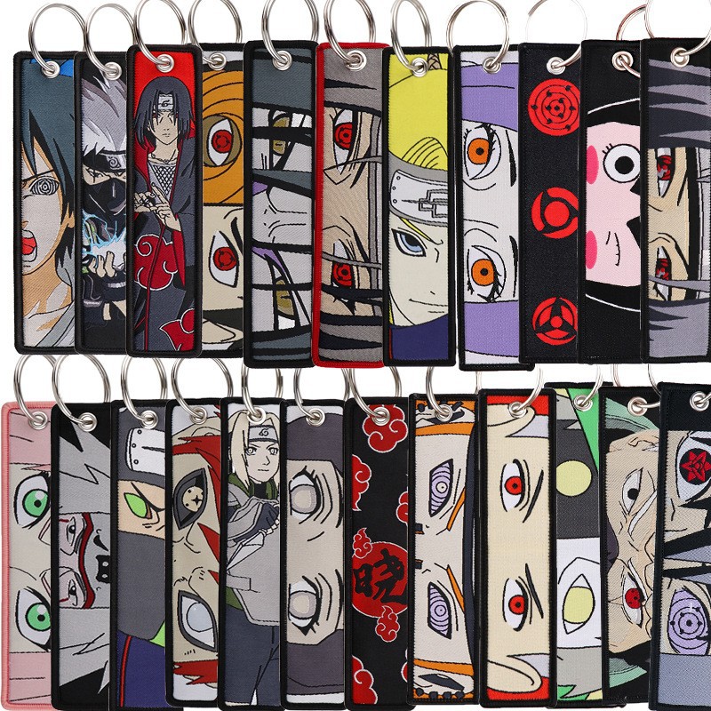Anime Naruto Embroidery Key Fo - Women Accessories Sale 评论和价格