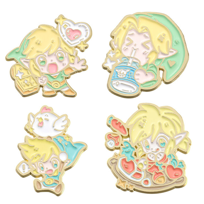 Adventure Game Badges Enamel P - Women Accessories Picture 评论和价格