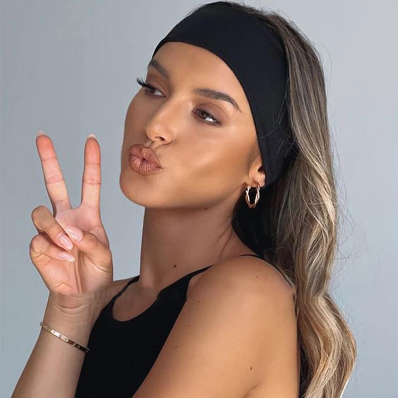 New Colorful Elastic Headband  - Women Accessories Wholesale China 评论和价格