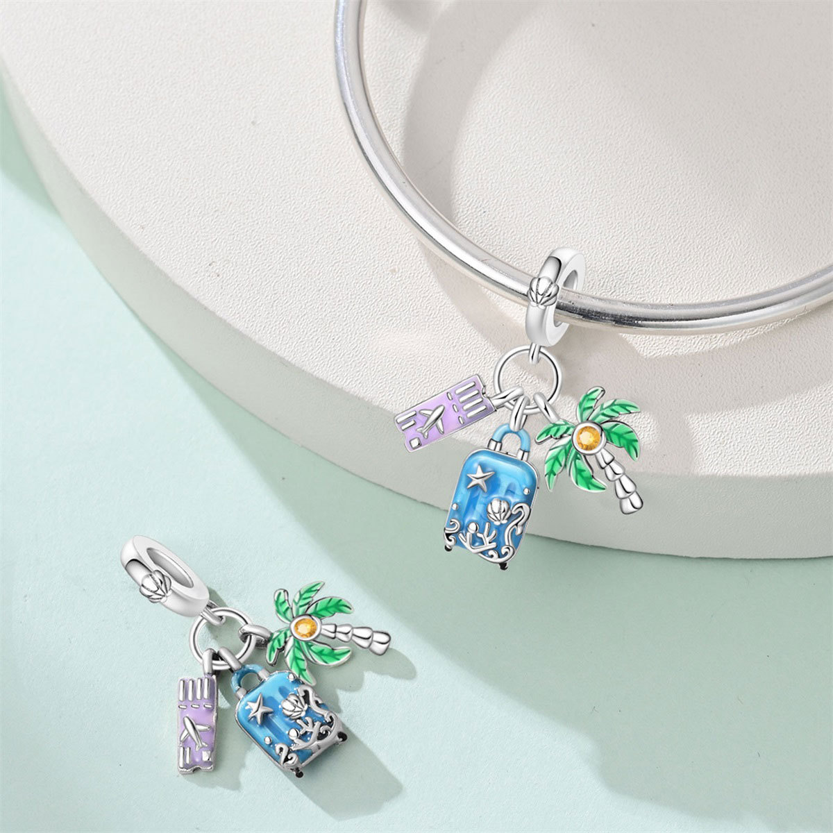 Original Charms Silver Plated  - Women'S Volleyball Accessories 评论和价格