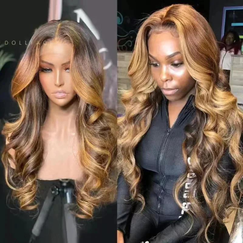 Highlight Wig Human Hair Body  - Women Accessories Sale 评论和价格