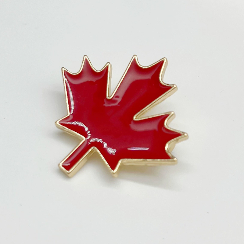 Enameled Red Maple Brooches Ca - Women'S Accessories Canada 评论和价格