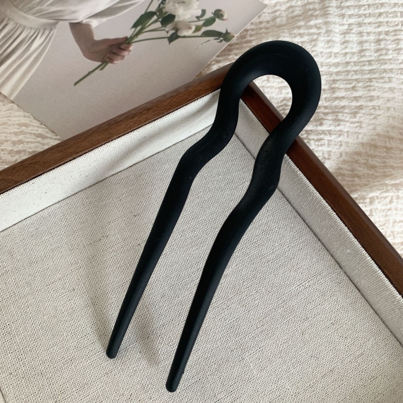 1/4pcs Simple Frosted U-Shaped - Women Accessories Wholesale 评论和价格
