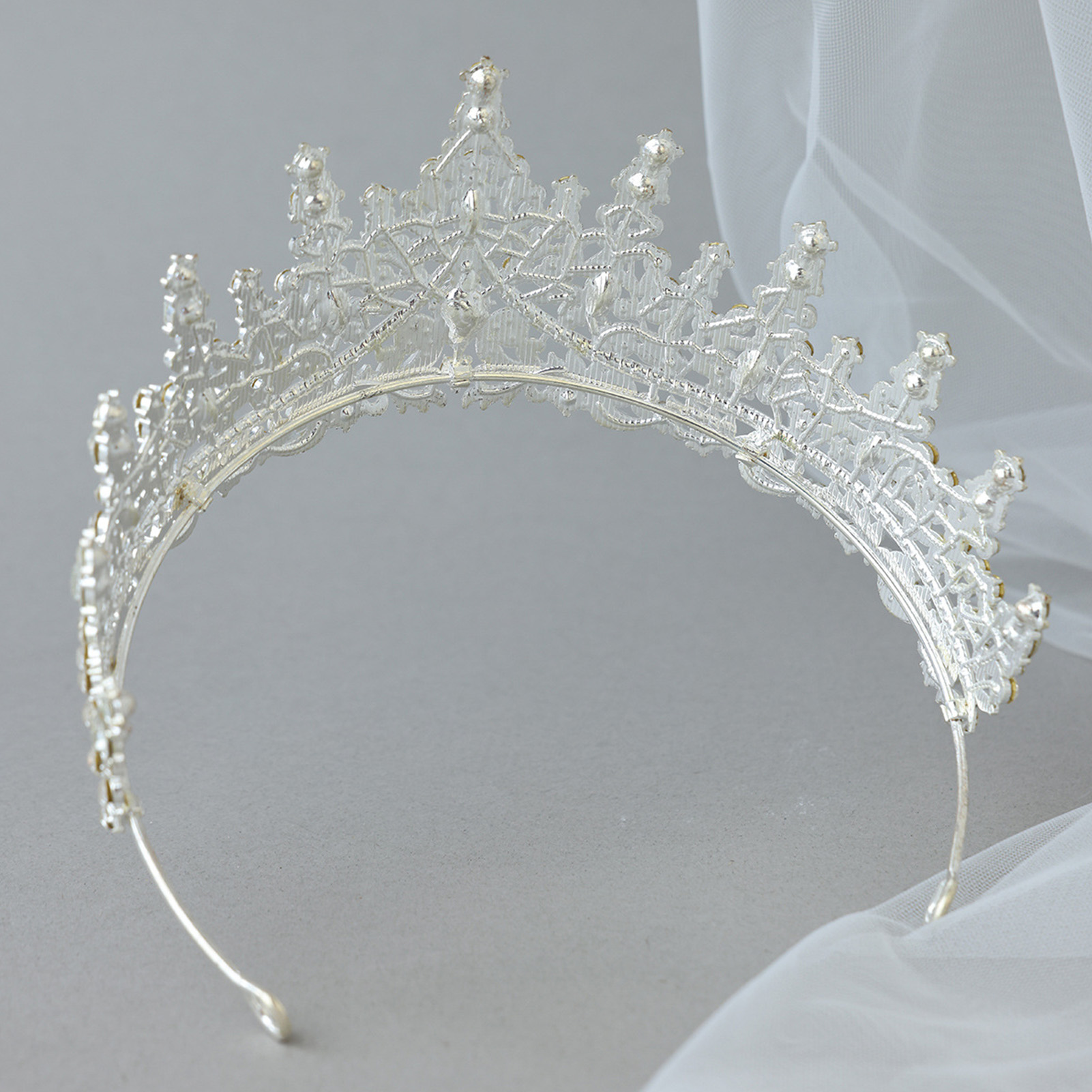 Bridal Headpiece Sparkling Rhi - Women'S Accessories Jewelry 评论和价格