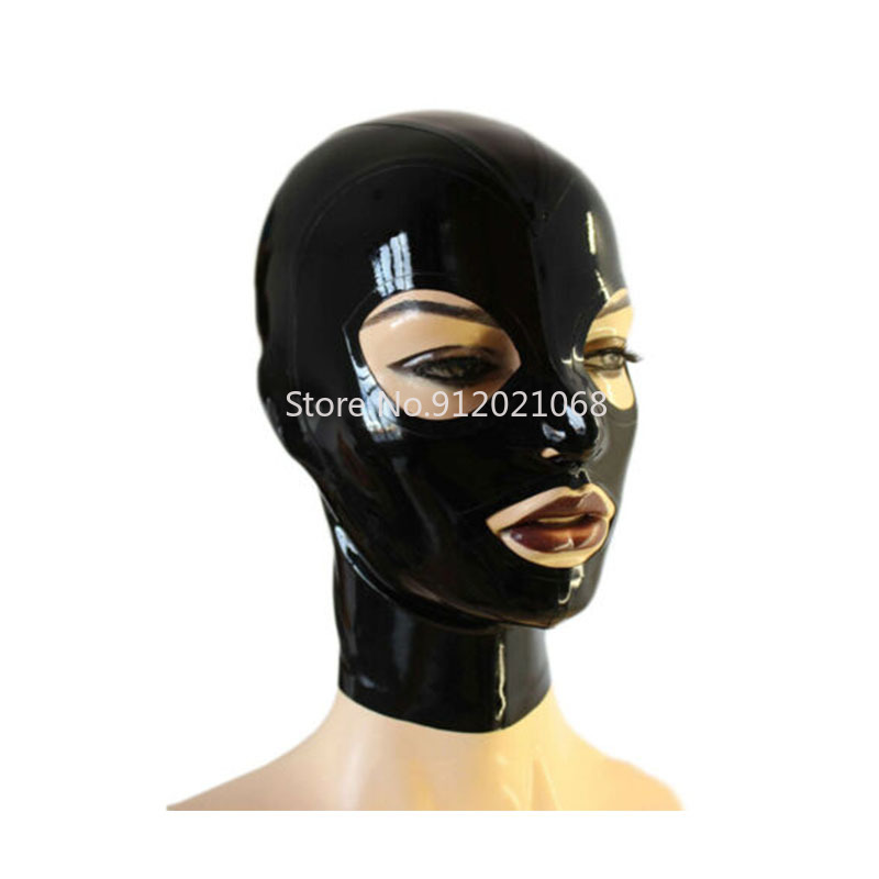 Latex Hood Back Zipper Rubber  - Women'S Accessories Canada 评论和价格
