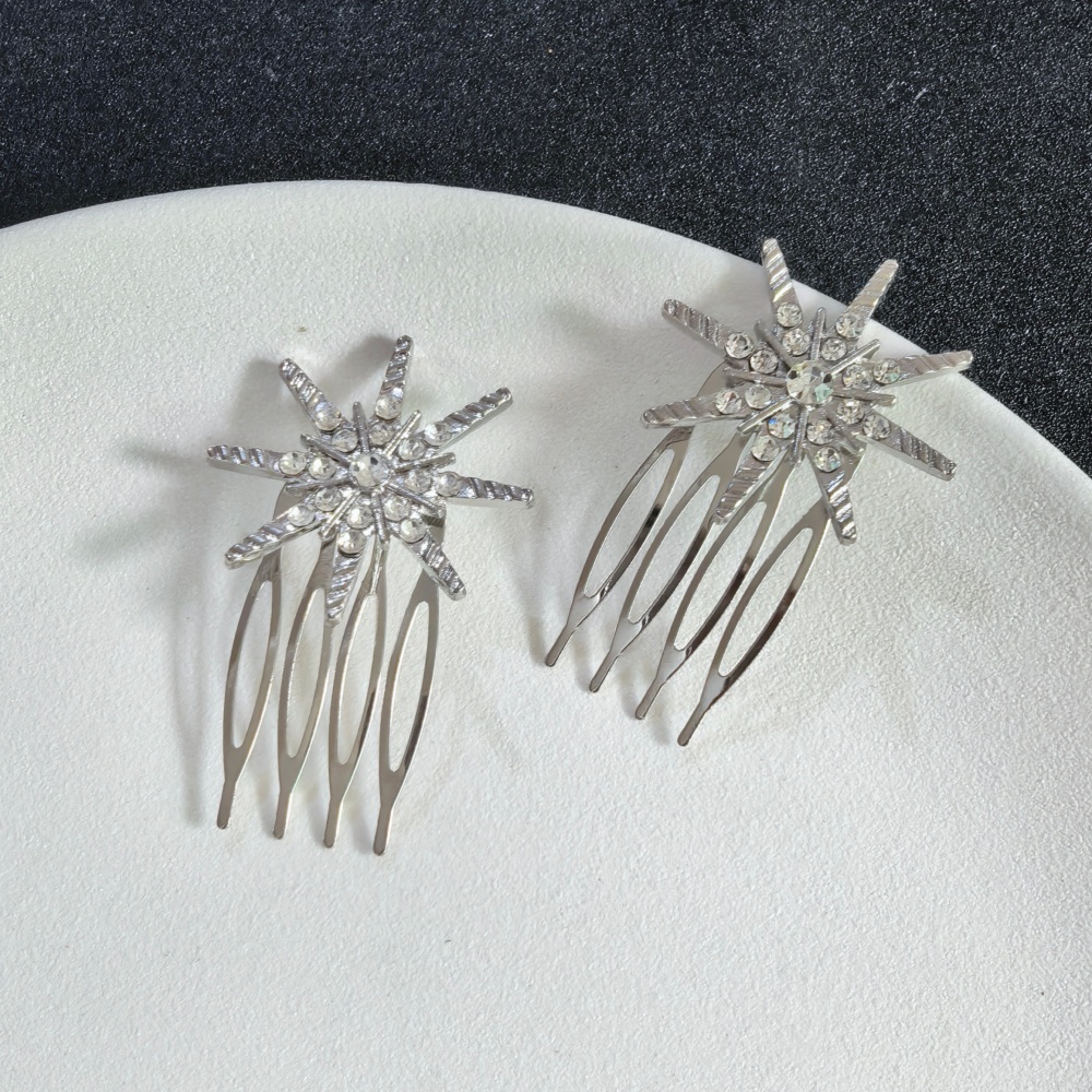 Luxury Starburst Crystal Hairp - Women Accessories Wholesale 评论和价格
