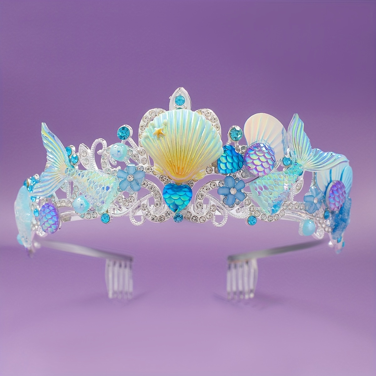 2025 New Mermaid Hair Comb Cro - Women'S Accessories Jewelry 评论和价格