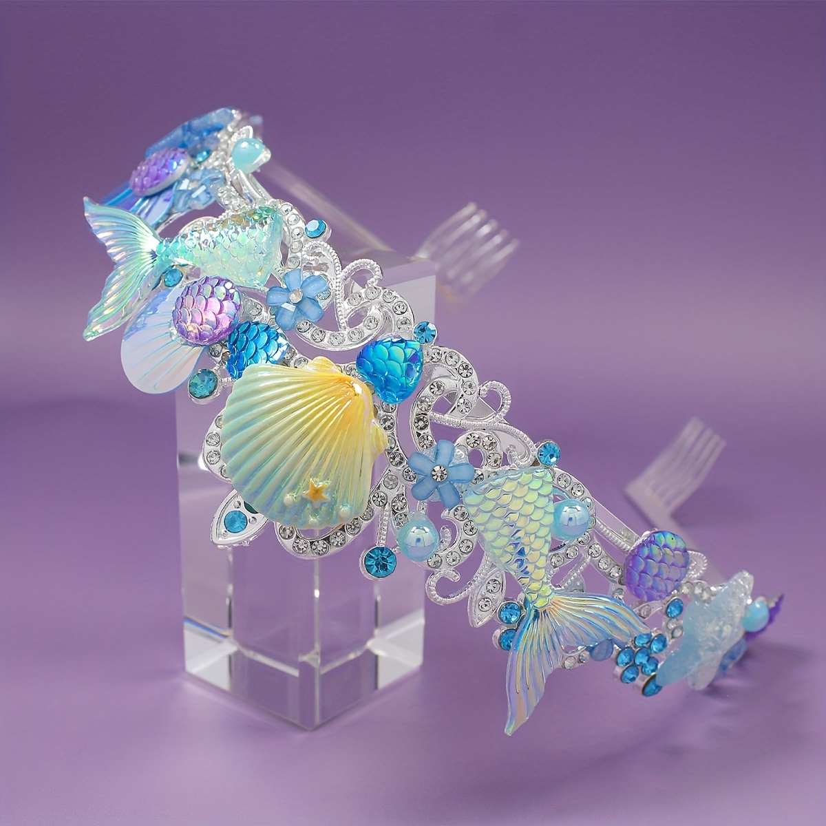 2025 New Mermaid Hair Comb Cro - Women'S Accessories Jewelry 评论和价格