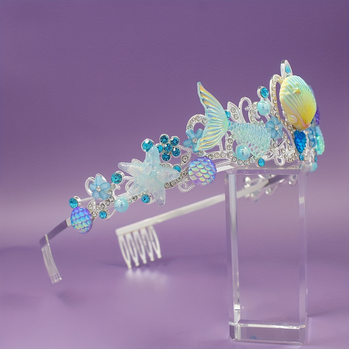 2025 New Mermaid Hair Comb Cro - Women'S Accessories Jewelry 评论和价格