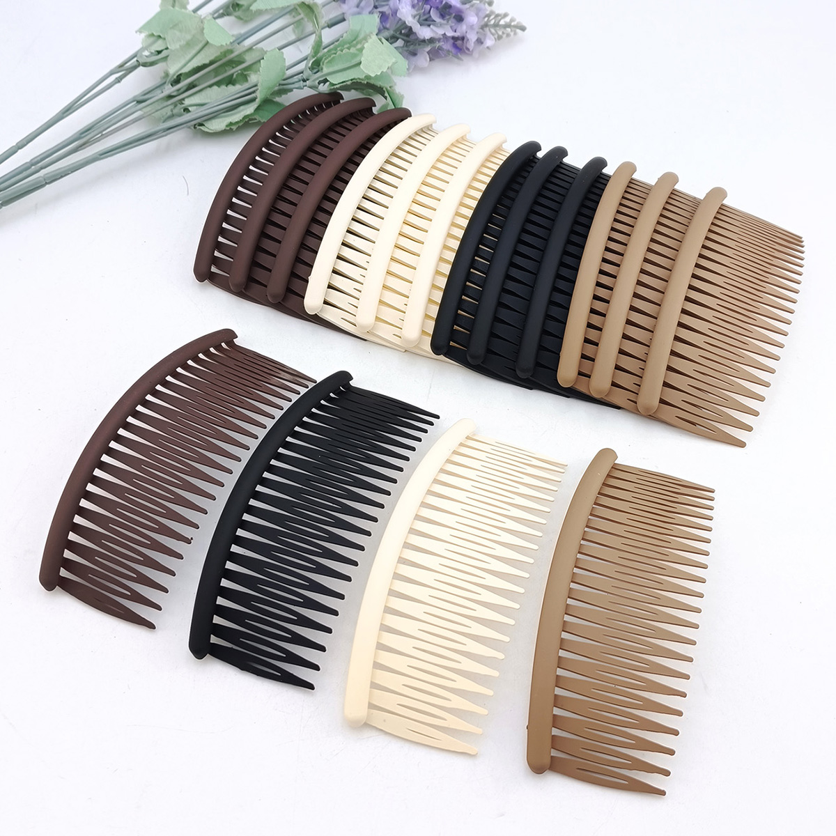 1/12 PCS Women Hair Comb Large - Women Accessories Wholesale 评论和价格